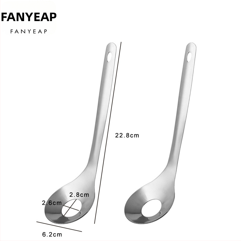 Κουτάλι για κεφτέδες, ανοξείδωτο ατσάλι, μοντέλο A1J30, για τηγανητούς κεφτέδες