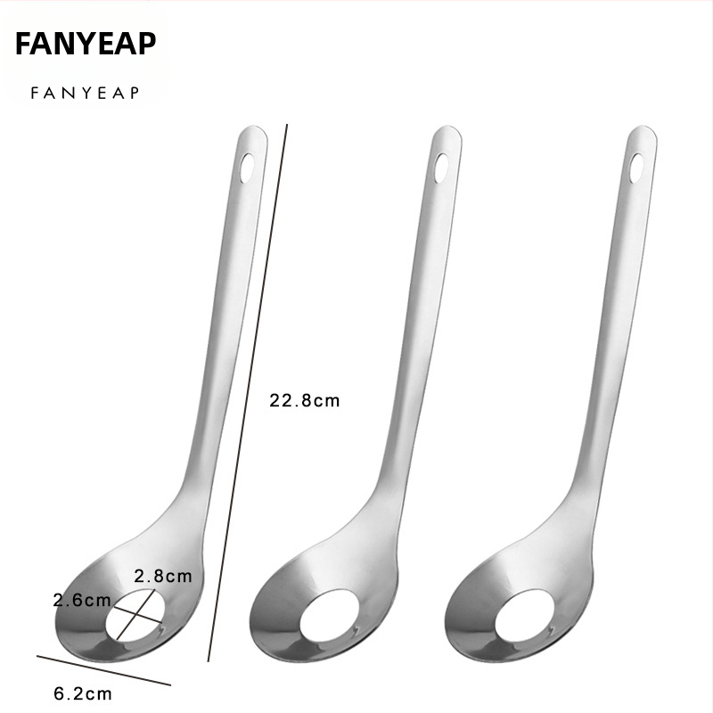 Κουτάλι για κεφτέδες, ανοξείδωτο ατσάλι, μοντέλο A1J30, για τηγανητούς κεφτέδες