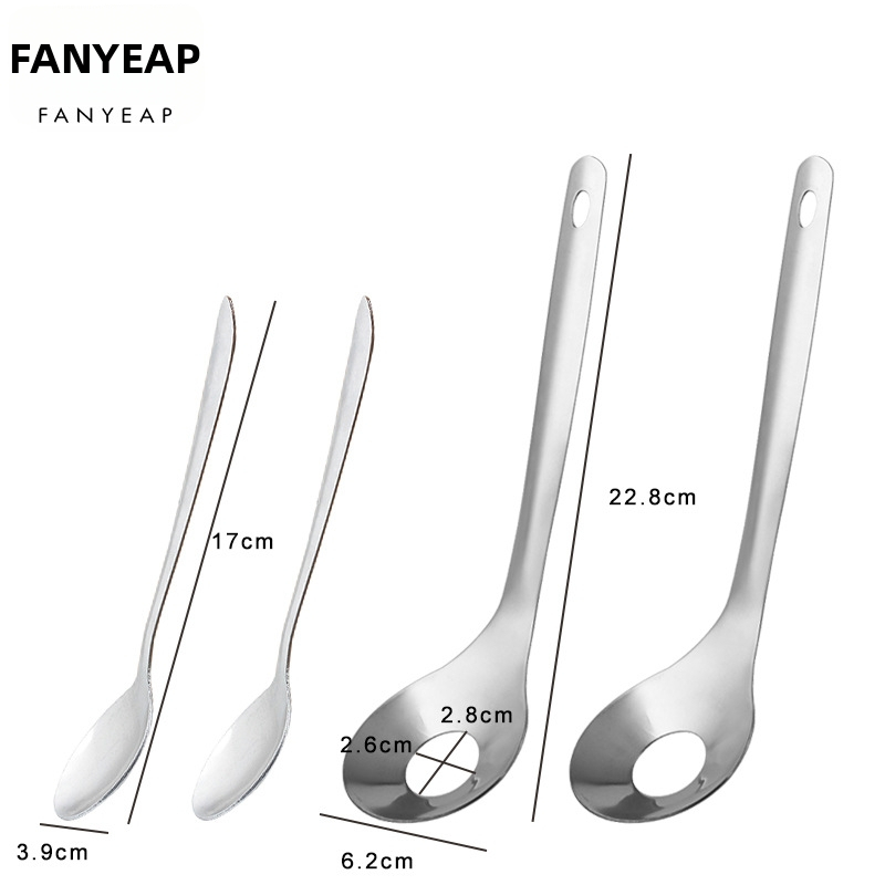 Κουτάλι για κεφτέδες, ανοξείδωτο ατσάλι, μοντέλο A1J30, για τηγανητούς κεφτέδες