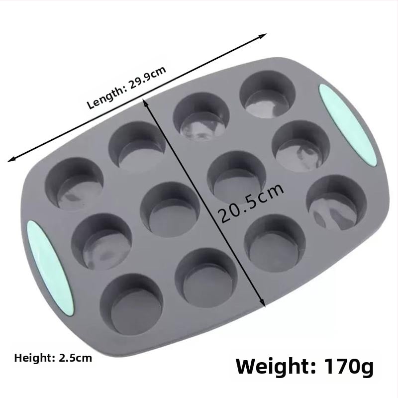 Kepimo forma - silikoninė, netaisyklingos formos, atspari aukštoms temperatūroms, lengvas išėmimas iš formos, kepimui
