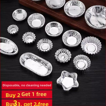 Kiaušinių tartų forma chrysantemų puodeliams vienkartiniams aliuminio folijos puodeliams | Prekės ženklas: Other; Kilmė: Other; Stilius: Universal