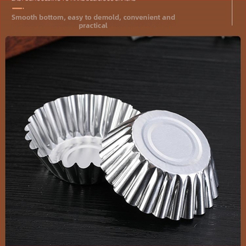 Kiaušinių tartų forma chrysantemų puodeliams vienkartiniams aliuminio folijos puodeliams | Prekės ženklas: Other; Kilmė: Other; Stilius: Universal