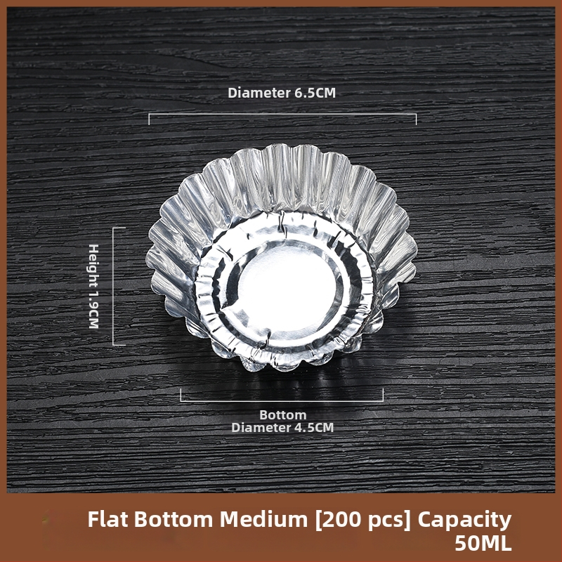 Kiaušinių tartų forma chrysantemų puodeliams vienkartiniams aliuminio folijos puodeliams | Prekės ženklas: Other; Kilmė: Other; Stilius: Universal
