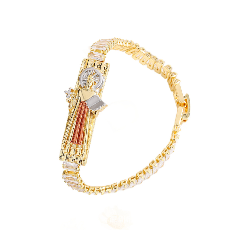 Ruiluoxi vara rokassprādze ar elektroplēšanu, karikatūru tēlu dizains, universāls stils