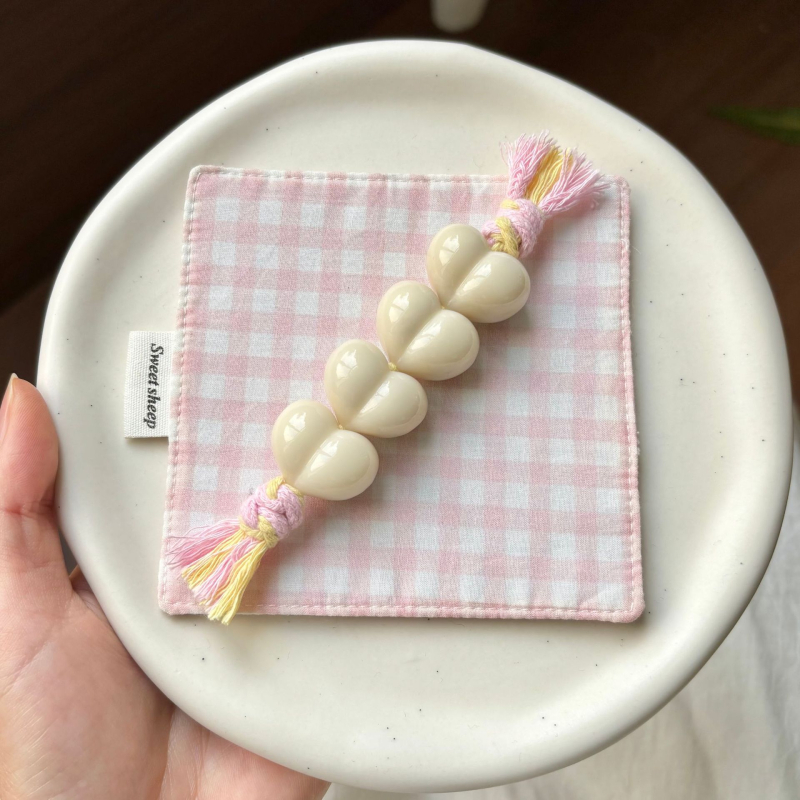 Käsitööline budistlike helmeste ripats Ivory Fruitist, Uus Hiina stiil, Graveerimine, Käsitöö ja Poleerimine