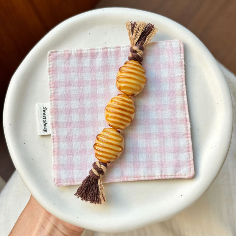 Käsitööline budistlike helmeste ripats Ivory Fruitist, Uus Hiina stiil, Graveerimine, Käsitöö ja Poleerimine