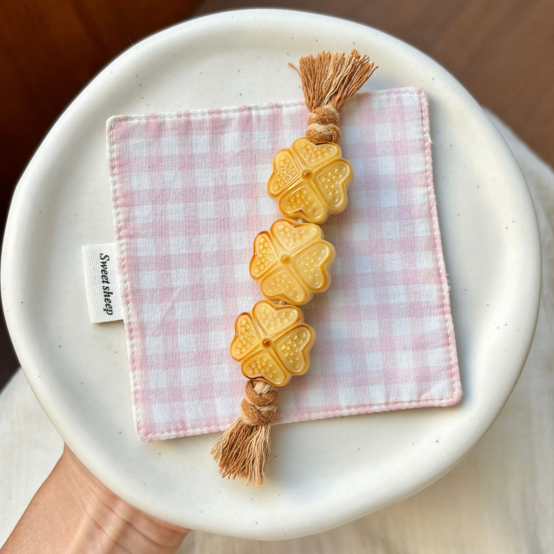 Käsitööline budistlike helmeste ripats Ivory Fruitist, Uus Hiina stiil, Graveerimine, Käsitöö ja Poleerimine