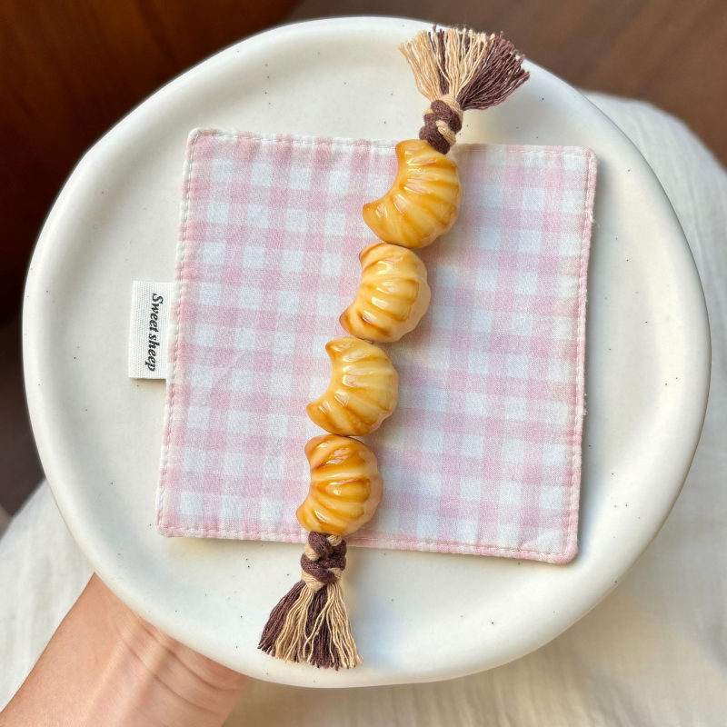 Käsitööline budistlike helmeste ripats Ivory Fruitist, Uus Hiina stiil, Graveerimine, Käsitöö ja Poleerimine