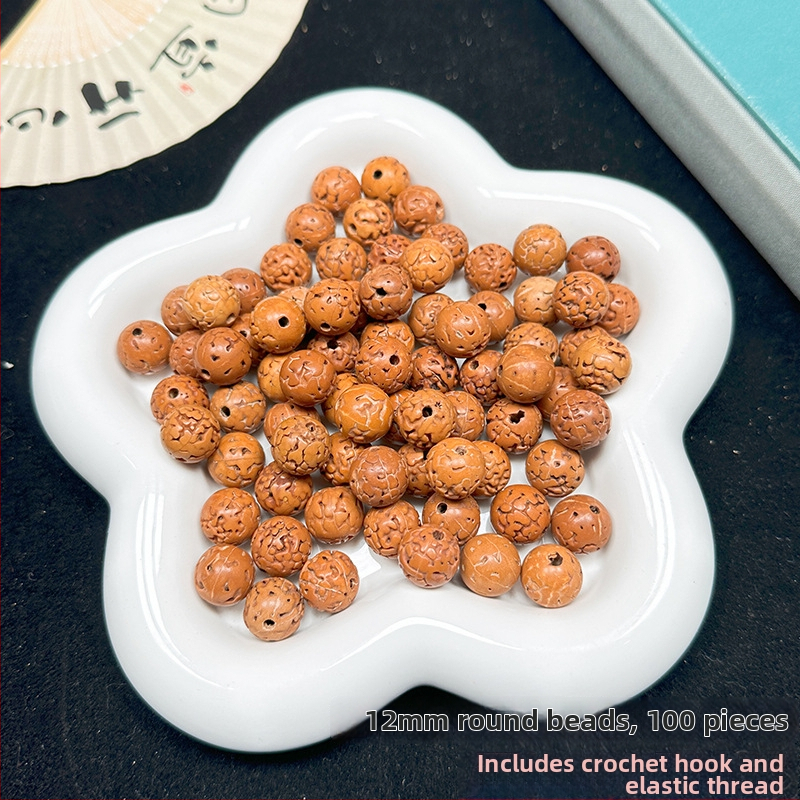 108 seemnehelmedest käevõru, käsitöö, King Kong materjal, kaasaegne minimalistlik stiil, DIY ehted naistele ja meestele (Kevad 2023)