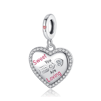 Meda atslēgu kulons ar elektroplakēšanu, svaigs un salds stils, Ziemas 2022