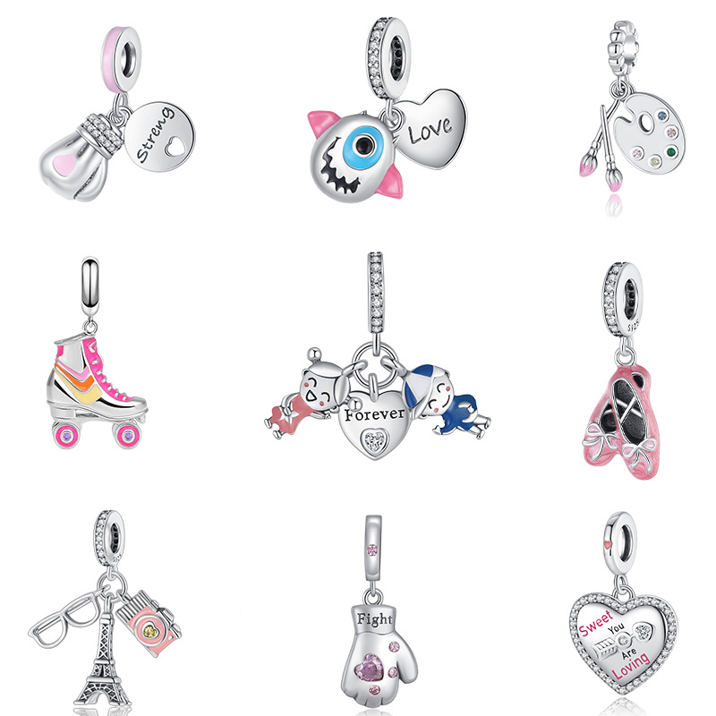 Meda atslēgu kulons ar elektroplakēšanu, svaigs un salds stils, Ziemas 2022