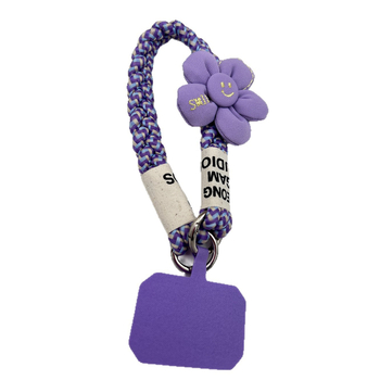 Κορδόνι για το τηλέφωνο, χειροποίητο, unisex, πολυεστερικό σκοινί με μεταλλική πόρπη