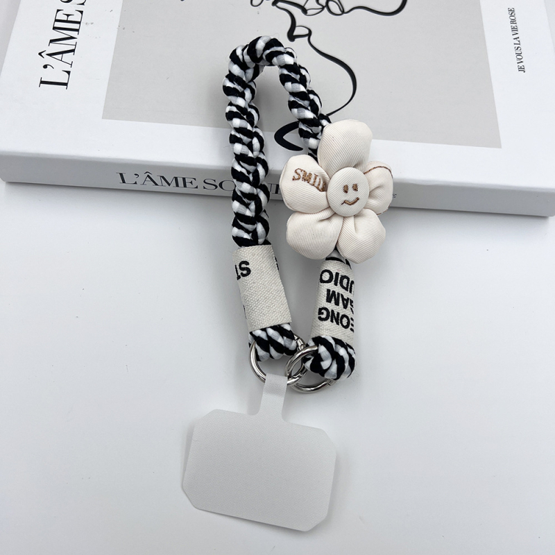 Κορδόνι για το τηλέφωνο, χειροποίητο, unisex, πολυεστερικό σκοινί με μεταλλική πόρπη