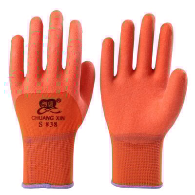 Radničke rukavice - otporne na habanje, izdržljive, vodonepropusne, otporne na ulje, protiv probijanja (Dužina 23 cm; Težina 84 g; Otpor ulju)