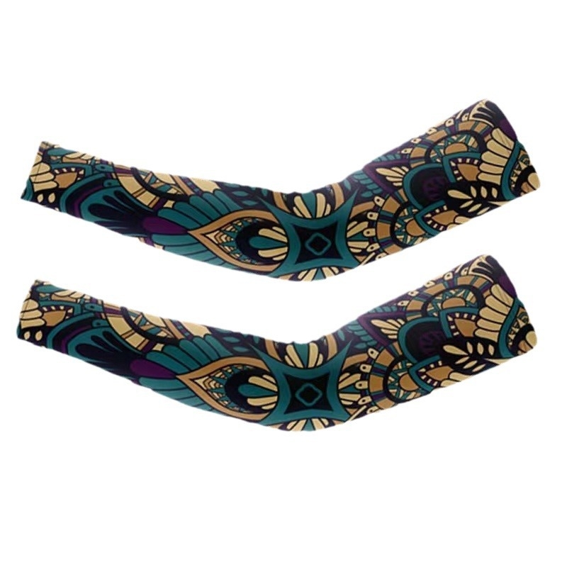 Комплект ледени ръкави и кърпа за лице за лято: UV защита, бързосъхнещ и лек дизайн, подходящ за шофиране и открито каране.