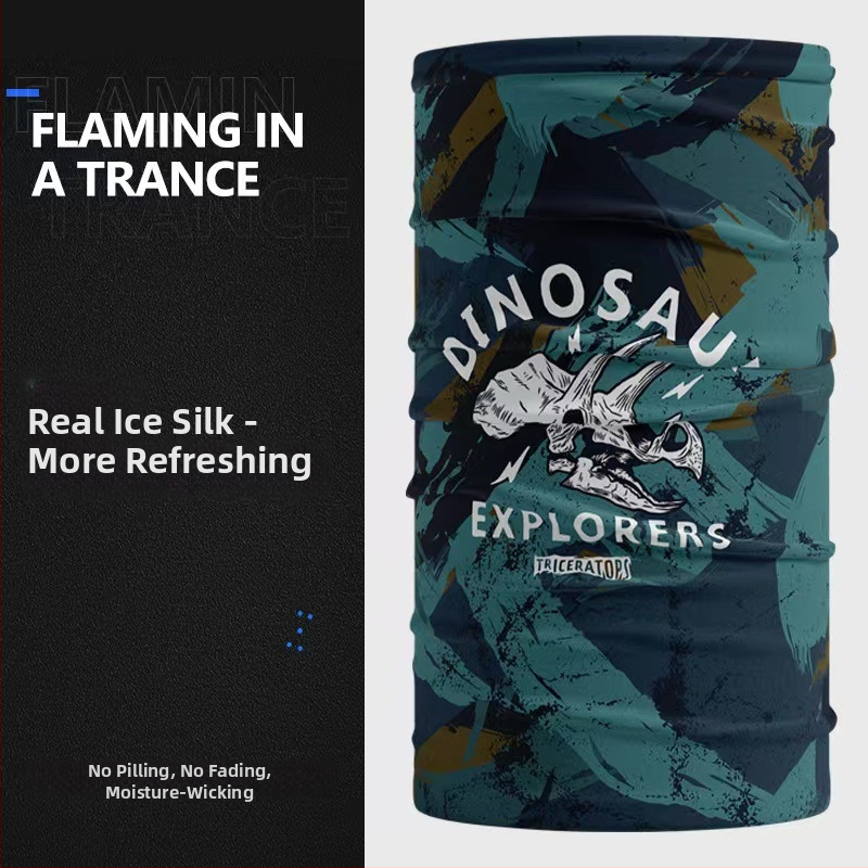 Комплект ледени ръкави и кърпа за лице за лято: UV защита, бързосъхнещ и лек дизайн, подходящ за шофиране и открито каране.