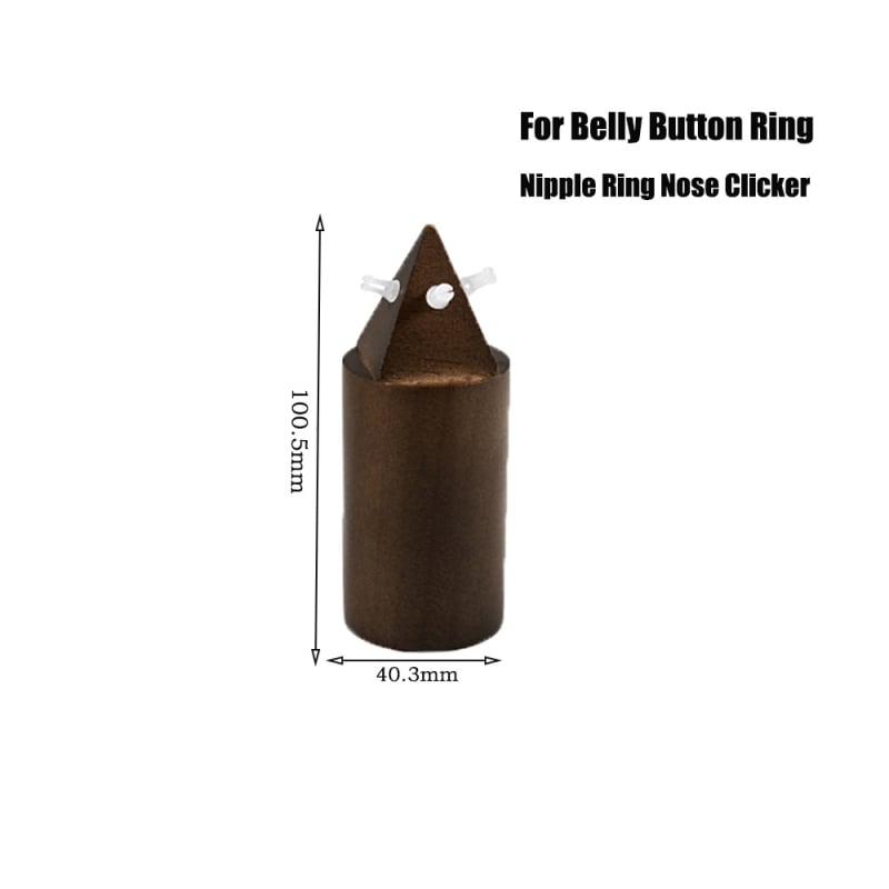 Puidust juveelide display statiiv, üks kiht, kõrgekvaliteediline stiil, puuritud konstruktsioon