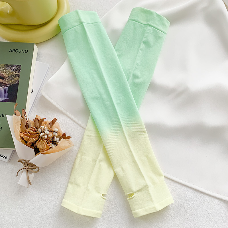 Ръкавчета за UV защита от ледена коприна за лято – за шофиране и каране, основна тъкан: найлон, ледена коприна 81-95%