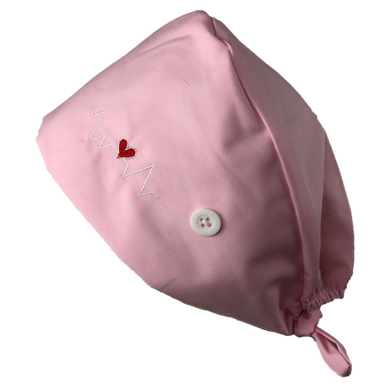 Șapcă medicală plată pentru medici și asistenți — bumbac, imprimare, logo personalizabil, vârf plat, margine dreaptă