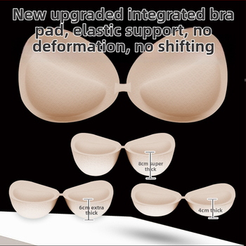 Viengabala pildīta krūšturis ar noņemamām iekšējām un ārējām paliktņu ieliktnēm, neilons, bieza pildījuma uzlabo mazo krūti