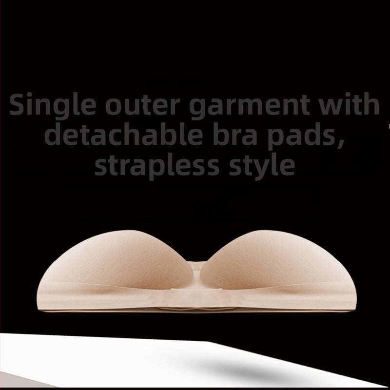 Viengabala pildīta krūšturis ar noņemamām iekšējām un ārējām paliktņu ieliktnēm, neilons, bieza pildījuma uzlabo mazo krūti