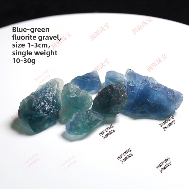 Runyangshi Looduslik Kristall Energia Kivi — Dekoratiivne Geomeetriline Toorkivi, PP Kotiga Pakkimine