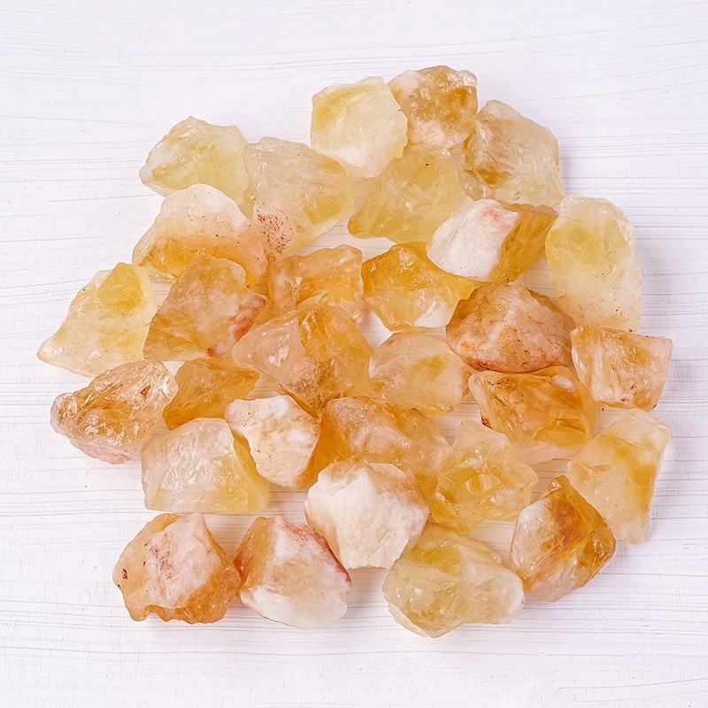 Runyangshi Looduslik Kristall Energia Kivi — Dekoratiivne Geomeetriline Toorkivi, PP Kotiga Pakkimine