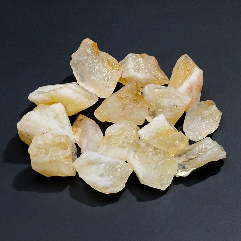 Runyangshi Looduslik Kristall Energia Kivi — Dekoratiivne Geomeetriline Toorkivi, PP Kotiga Pakkimine