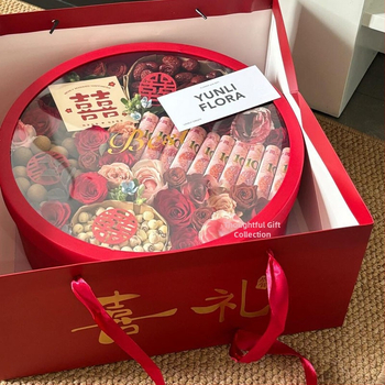 Kohandatud ümmargune veekindel kingituste karp – PVC + paberkaart; tootenumber: Round Waterproof Gift Box; toote tüüp: Kohandatud + Laos; vigade piir: 0.5