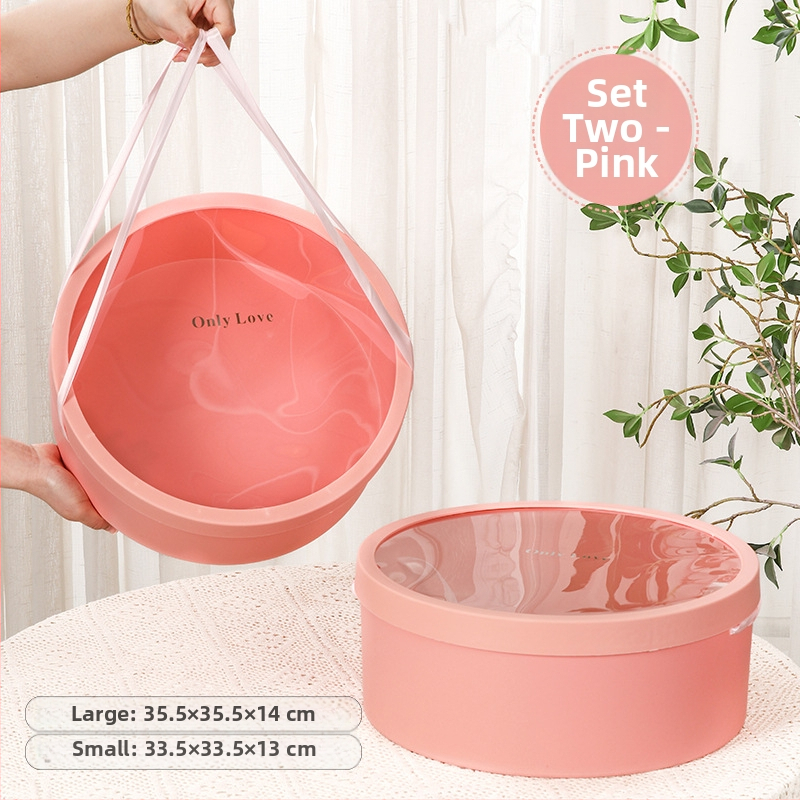 Kohandatud ümmargune veekindel kingituste karp – PVC + paberkaart; tootenumber: Round Waterproof Gift Box; toote tüüp: Kohandatud + Laos; vigade piir: 0.5