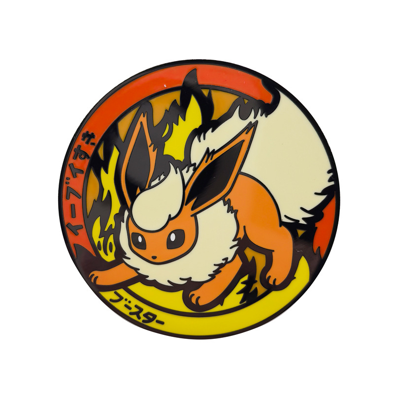 Zinkötvözetből készült karikatúra brooch, festett felülettel, dekoráció uniszex