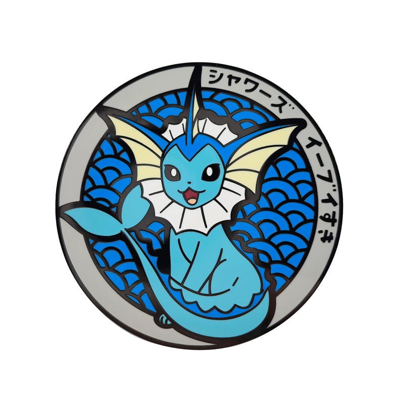 Zinkötvözetből készült karikatúra brooch, festett felülettel, dekoráció uniszex