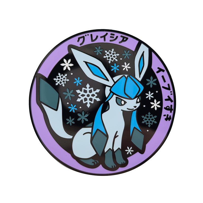 Zinkötvözetből készült karikatúra brooch, festett felülettel, dekoráció uniszex