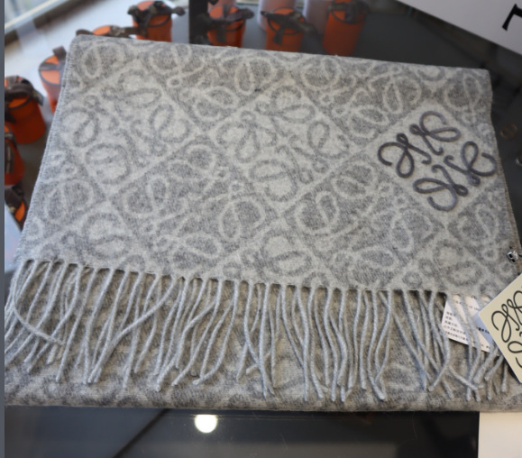 Dvostrani vuneni šal | Warp-knit, ručni rad, topao za zimu, srednja duljina, svjež i sladak stil