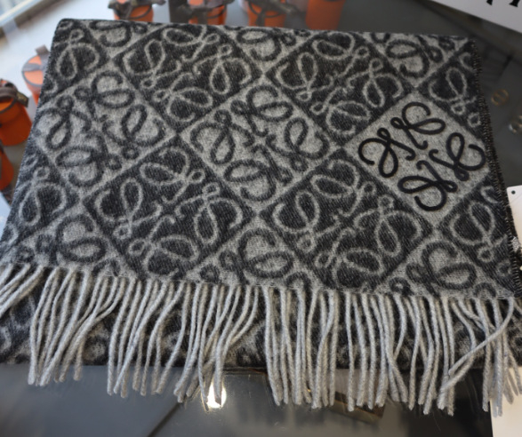 Dvostrani vuneni šal | Warp-knit, ručni rad, topao za zimu, srednja duljina, svjež i sladak stil