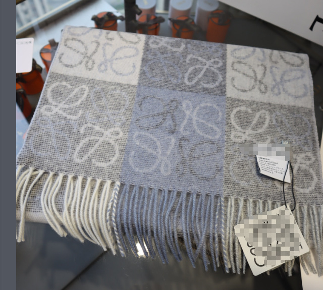 Dvostrani vuneni šal | Warp-knit, ručni rad, topao za zimu, srednja duljina, svjež i sladak stil