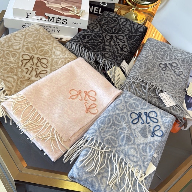 Dvostrani vuneni šal | Warp-knit, ručni rad, topao za zimu, srednja duljina, svjež i sladak stil