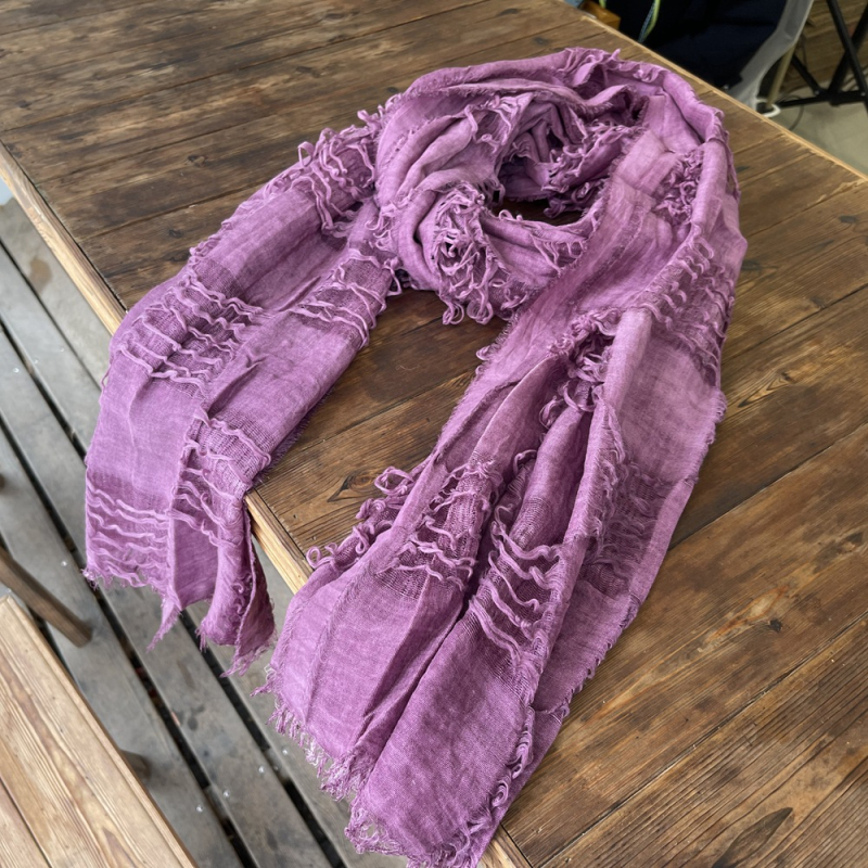 Poliester šal, obična tkanina, zadržava toplinu, zimska upotreba, tie-dye završetak