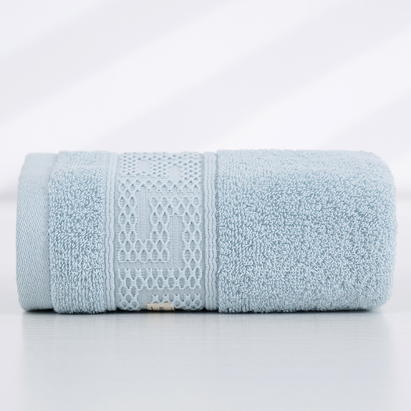 Näo rätik, 100% puuvillane, 32s niit, 80–100 g, kohandatav töötlemine