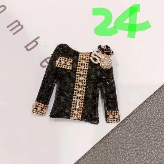 Retro Prantsuse stiilis pärlbroš, elegantne naiste aksessuaar