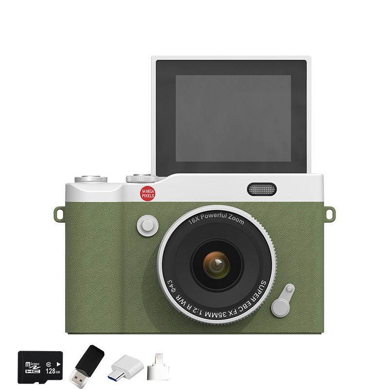 CCD-sensoriga digitaalne kaamera pööratava ekraaniga, 24 MP+, 16x optiline zoom, maks. 3600x2400 rezolutsioon, HD pilt