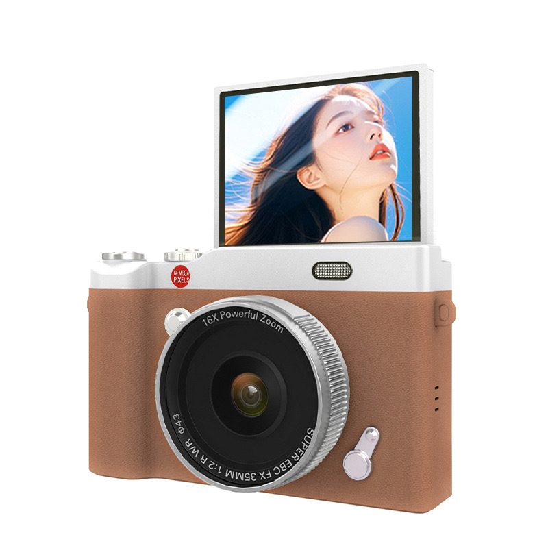 CCD-sensoriga digitaalne kaamera pööratava ekraaniga, 24 MP+, 16x optiline zoom, maks. 3600x2400 rezolutsioon, HD pilt