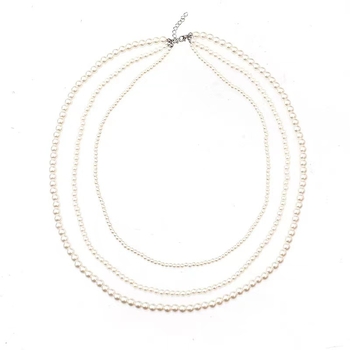 Garš pulovera kaklarota no cinka sakausējuma, ģeometrisks daudzslāņu dizains sievietēm (feja stils)