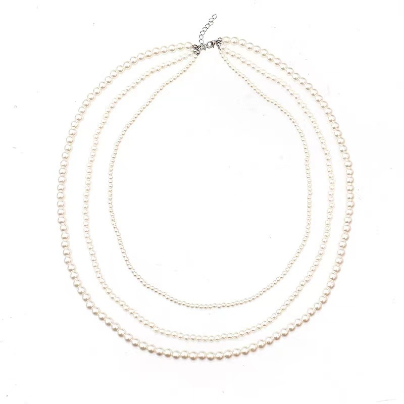 Garš pulovera kaklarota no cinka sakausējuma, ģeometrisks daudzslāņu dizains sievietēm (feja stils)