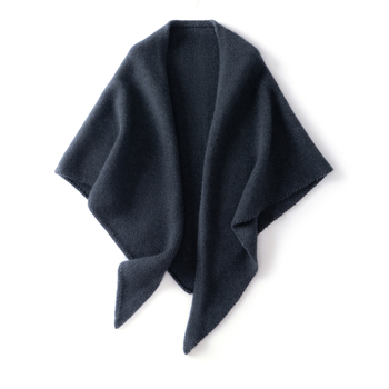 Κασμίρινος τρίγωνος φουλάρι για γυναίκες, άνετο στυλ χαμηλού πολυτελείας, μοτίο καρδιάς, ύφανση warp knitting, κατάλληλο για χειμώνα, άνοιξη και φθινοπωρο