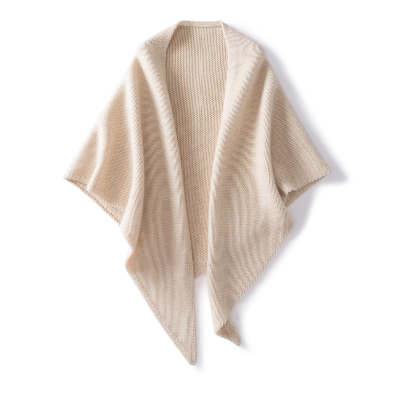 Κασμίρινος τρίγωνος φουλάρι για γυναίκες, άνετο στυλ χαμηλού πολυτελείας, μοτίο καρδιάς, ύφανση warp knitting, κατάλληλο για χειμώνα, άνοιξη και φθινοπωρο