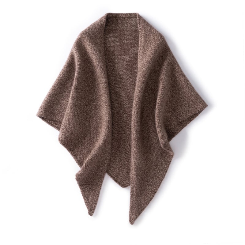 Κασμίρινος τρίγωνος φουλάρι για γυναίκες, άνετο στυλ χαμηλού πολυτελείας, μοτίο καρδιάς, ύφανση warp knitting, κατάλληλο για χειμώνα, άνοιξη και φθινοπωρο