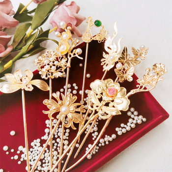 Ukosnica za kosu od legure, nacionalni stil, oblik mašne, proljeće 2024