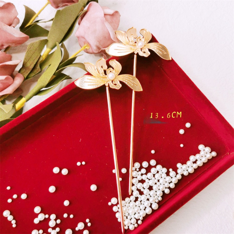 Ukosnica za kosu od legure, nacionalni stil, oblik mašne, proljeće 2024