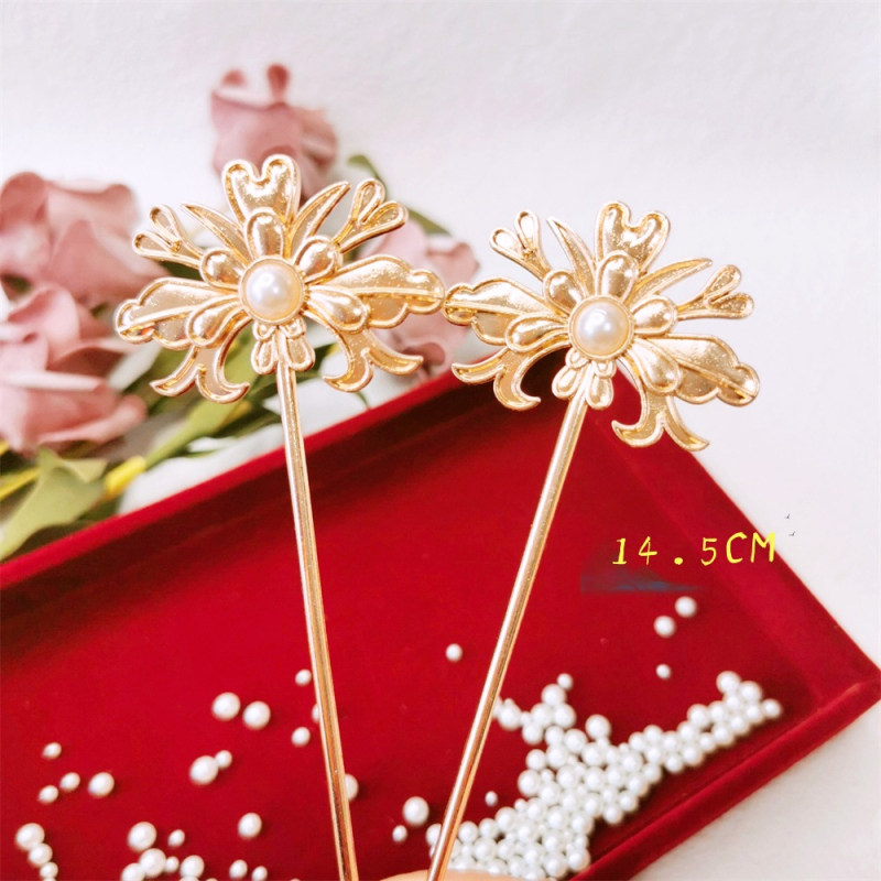 Ukosnica za kosu od legure, nacionalni stil, oblik mašne, proljeće 2024